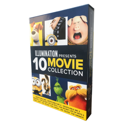 ILLUMINATION 10MOVIE Collection Illumination 10 Movie Present Collection Wholesale Retail Free Shipping Factory Directly Supply