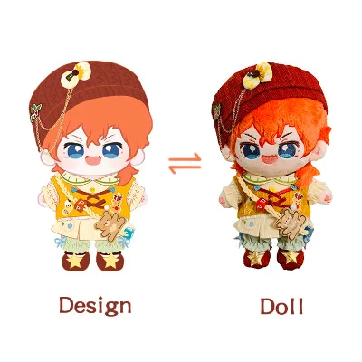 OEM ODM Custom Drawing to Plush Toy Moq Custom Anime Figure Plush Doll Stuffed Toys Plush Korea Kpop Star Doll