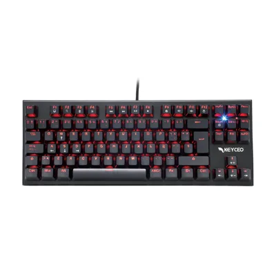 OEM Customized Mechanical Keyboards 88keys Colorful Rgb Backlight with Metal Gaming Mechanical Keyboards Pc Laptop