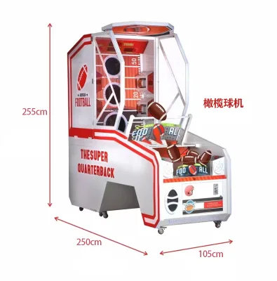 American Football Arcade Basketball Sport Equipment Classic Logo-Style Children's Recreational Throwing-Style Football