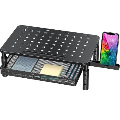 Guangzhou OEM ODM Height Adjustable Monitor Stand Metal Monitor Stand Riser Desktop Stand Monitor