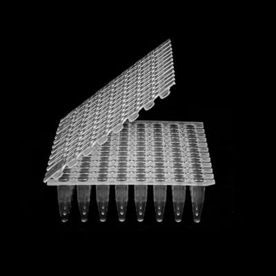 Laboratory Consumables 0.1ml 0.2ml PCR Plate Break Away White Detachable Non Skirted Detachable 96 Well Pcr Plate