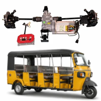 5KW 7.5KW Electric Independent Suspension Rear Axle for EV Car Golf Cart Conversion 1.5 Ton