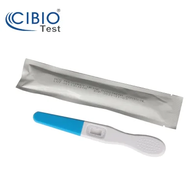 10 Miu High Sensitive Midstream Pregnancy test Individually Foiled Pack