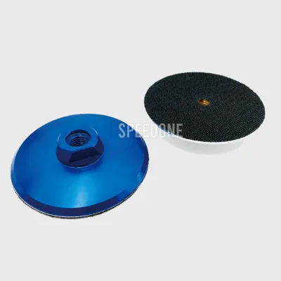 OEM Aluminum M14 for 100mm Backer Diamond Polishing Pads for Marble Tile Quartz with 3-Year Warranty (Model BUSF04)