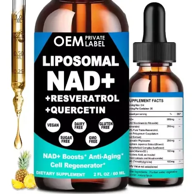 Oem/Odm Nad Plus Liquid Supplement Nad+Riboside Nicotinamide Oral Liquid