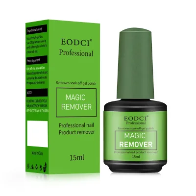 15ml Professional Nail Art Magic Nail Gel Polish Remove Custom Logo Easy Apply Remove Nail