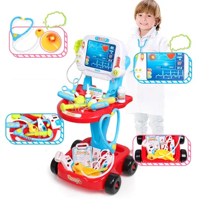 NEW Simulation Syringe Stethoscope Baby Play House Kids Supplies Toy Doctor Medical Kit