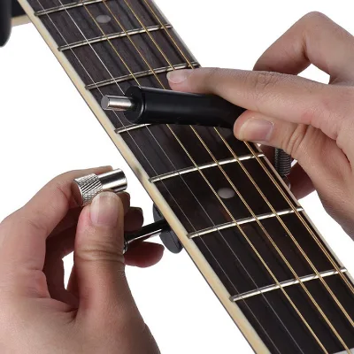 Factory Direct Supply Guitar Rolling Capo Adjustable Slide Glide Guitar Capos for String Instruments Parts