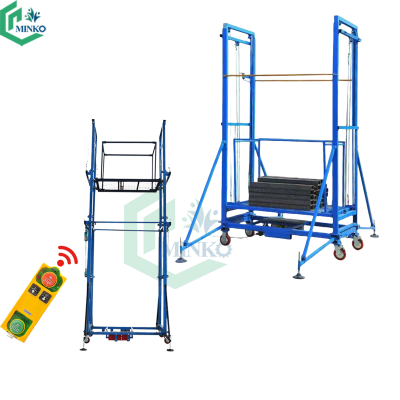 Multiple Models Foldable Electric Scaffolding Lift Electric Scaffolding Platform for Construction Mobile Electric Lifting Scaffo