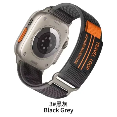 Factory Price Nylon Watch Band for IWatch Notional Flag Buckle Smart Watch Bands