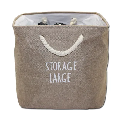 DEQI large capacity dirty clothes home storage organizer  bag  laundry basket with handles