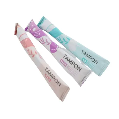 Private Label Healthy Soft Disposable Tampons for Women Feminine Pad Sanitary Napkins Free Samples
