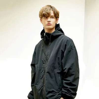 New Arrival Custom Men Windbreaker Bomber Jacket for Men 2023