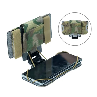 New Design Tegris Material Tactical MOLLE Navigation Board Lightweight 1.2mm Tactical Vest Holder for Smartphone