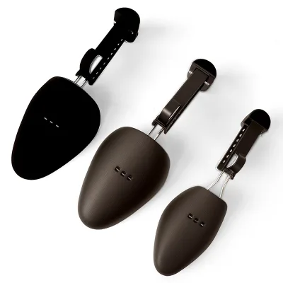 Factory Wholesale Flocked PP Plastic Shoe Inserts Universal Shoe Trees Anti-deformation Shoe Stretchers for Shoes