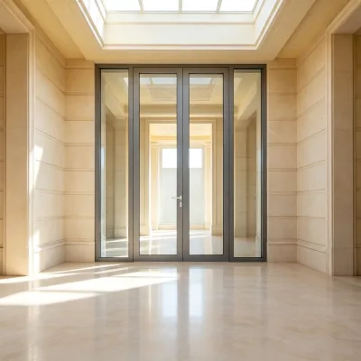 Silent Flat Doors Guard Quiet Moments at Home