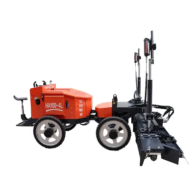 Road  Equipment ConcreteFour Wheel Drive Automatic Hydraulic Laser Screed Machine for Road Building in China Factory Price