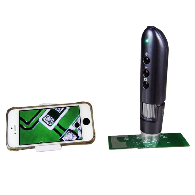 Wireless 0X to 1000X WiFi Digital Microscope 1080P 2.0 MP 8 LED