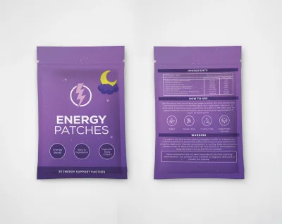 2026 Hot Selling Products Energy Patches Waterproof Transdermal Absorption Energy Plasters