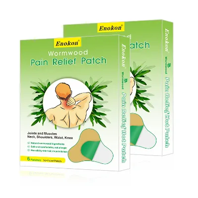 Private Label Self-Heating Patches Wormwood Extract Pain Relief Plaster for Back Shoulder-Rehabilitation Therapy Supplies