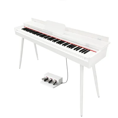 Best Selling Weighted Piano Professional Portable Digital Piano Durable 88Keys White Keyboard Piano