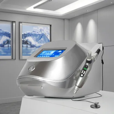 Nano Needle Free RF Meso Gun for Head Face Lip & Nose Rejuvenation Skin Tightening & Anti-Aging Needle Free Mesotherapy
