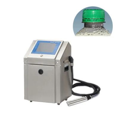 CIJ Online Inkjet Printer with Nozzle 360 Rotation Printing on the Packages Expiry Date, Batch Code, Barcode, QR Code