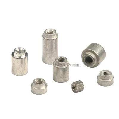 Blind Hole Internal Threaded Brass Nuts SMT Power Element Surface Mount Welding In PCB