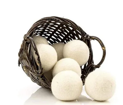 Wholesale Factory Supply Wool Dryer Balls 6 Pack Reusable 100% Wool Lanudry Drying Felt Soft Balls for Washing