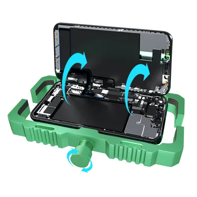 Universal Mobile Repair Fixture for iPhone LCD Screen Side Hanging Clamp Fixture Mobile Phone Repair Accessories