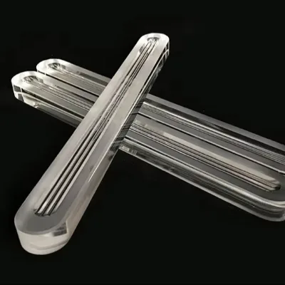 High-Temperature Resistant Reflective Transparent Borosilicate Boiler Glass Tube Colorful Cylinder Level Gauge Glass