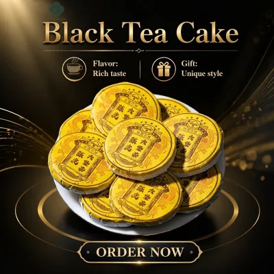 China Yunnan Mini Portable Chen Pi Orange Peel BLACK Tea High Quality Black Tea Cake