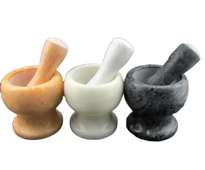 marble mortar and pestle grinder
