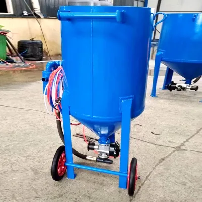 Small 200 Lt Steel Sandblasting Machine Sand Blasting Machine for Cars