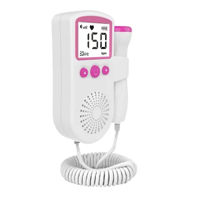 High Quality Fetal Heart Monitor Pocket Fetal Doppler Ultrasonic Baby Heartbeat Amplifier Fetal Doppler