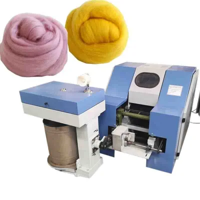 Small Mini Lab Cotton Carding Combing Machine for Fiber Wool