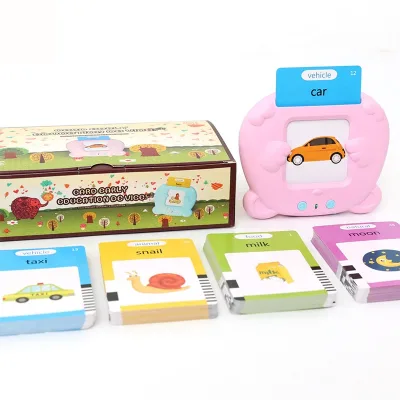 Kids Learning Flashcard Reader Speech Therapy Machine Toy Sight Words Children Educational Cognitive Cards Talking Flash Card