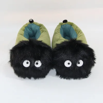 Woman Women Women's Ladies Men Men's Adults Winter Cozy Velvet Monster Indoor Home Non-slip Slippers Boots