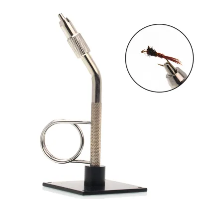 DORISEA Portable Copper Bobbin Thread Jigging Hook Assist Tool for Fly Tying Vise Bass & Trout Outdoor Fishing Accessory