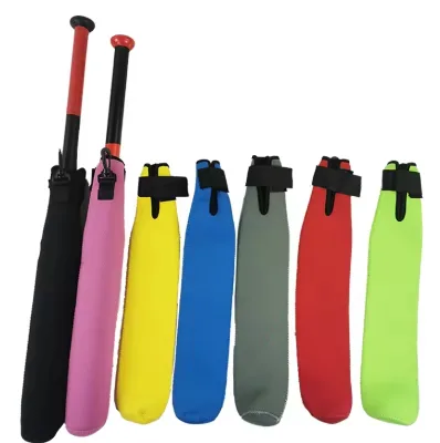 Custom Baseball Clubs Accessories Neoprene Baseball Bat Sleeve Holder Cover Protector Softball Bat Holder