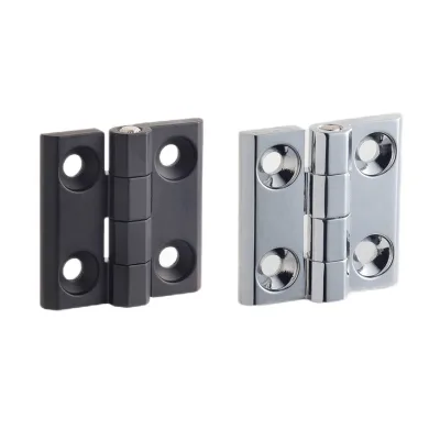 Yufeng HL050 Industrial Hinge Distribution Cabinet Wake up Box Zinc Alloy Thickened Heavy Industrial Folding Hinge