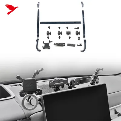 For BYD Ti7 Leopard Denza 7 25-26 Car Accessories Dashboard Organizer Mount Adjustable Rotational Multi-Function Bracket