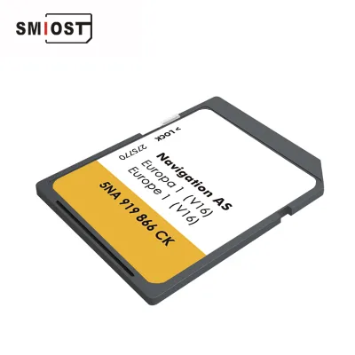 AS V16 Navigation Cid Europe Sd Card MIB 2 5na 919 866 32 GB for VW Sd Karte
