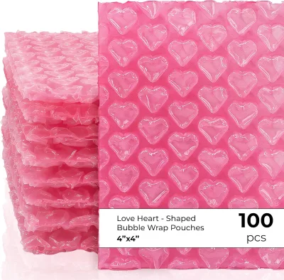 Pink Self-Sealing Bubble Mailer Cushion Bag for Gift Packaging & Protection