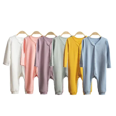 Plain Baby Organic Cotton Jumpsuit