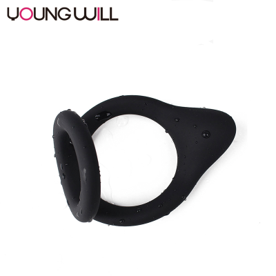Men Penis  Style Solid Striped Metallic Look Matte Colors Ejaculation Exercise Vibrating Cock Ring