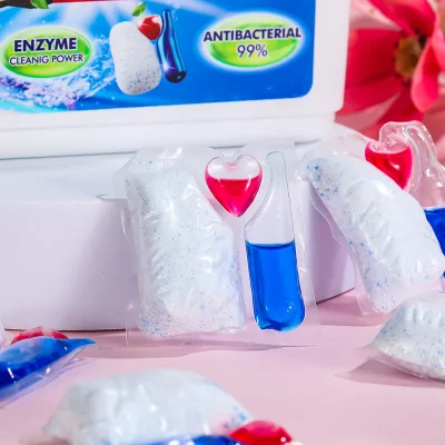 3-in-1 Eco-Friendly Disposable Dishwashing Pods Solid Powder Gel All-in-One Dishwasher Pacs for Spotless Rinse Factory Direct