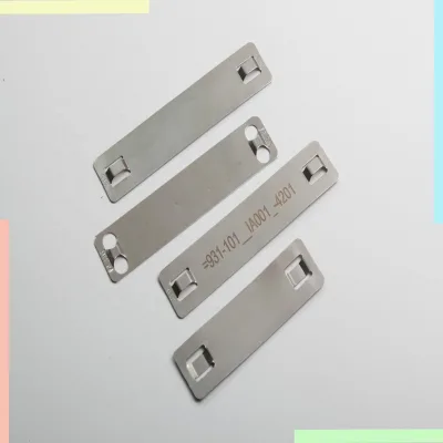Stainless Steel Marker Plate Stainless Steel Marker Tag Cutting and Carving Can Be Carried Out According to Requirements