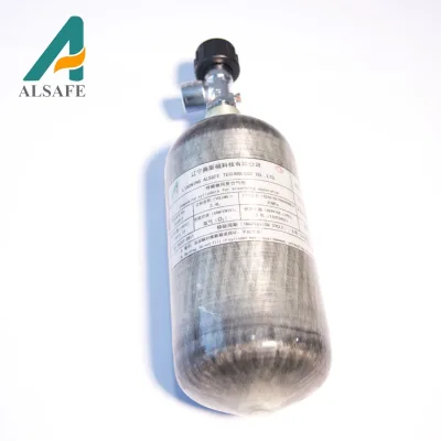 China 2.4L CE 3000psi Carbon Fiber Cylinder Paintball air Tank